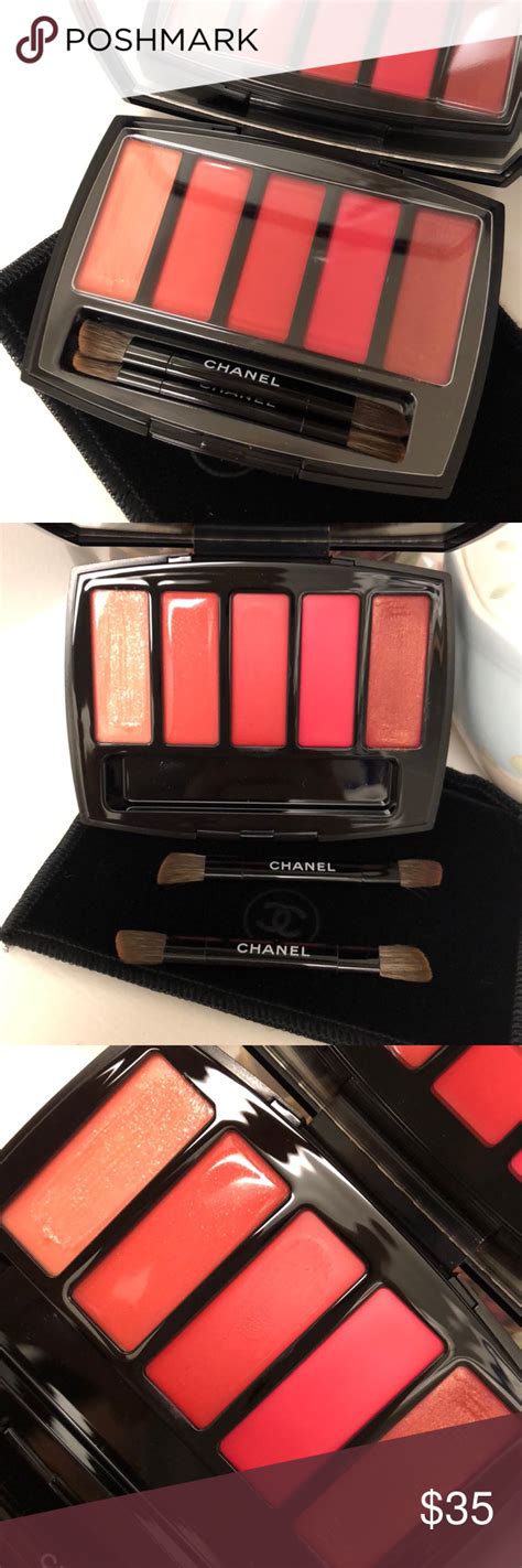 chanel lippenstift palette|chanel lip coat.